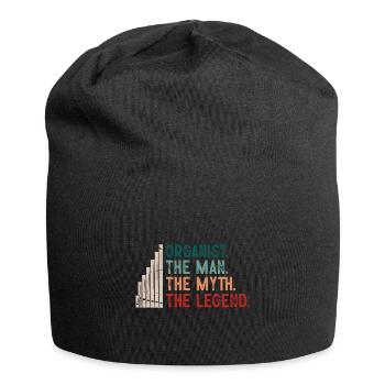 Organist: Organist, Church Organist, Organ - Jersey Beanie - black - Front