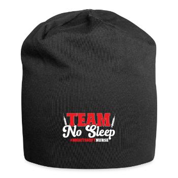 Night Shift Nurse - Jersey Beanie - black - Front