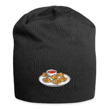 Krabben Rangoon Crab Rangoon - Jersey Beanie - black - Front