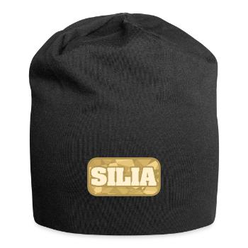 Gesundheit Silia - Jersey-Beanie - Schwarz - Vorne