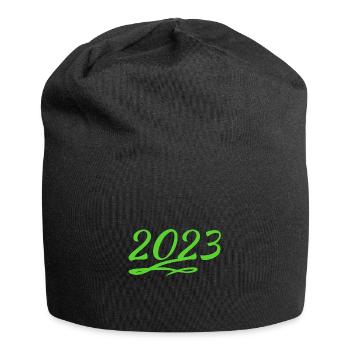 2023 - Jersey-Beanie - Schwarz - Vorne
