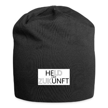Held der Zukunft - Jersey-Beanie - Schwarz - Vorne