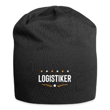 Logistiker Beruf - Jersey-Beanie - Schwarz - Vorne