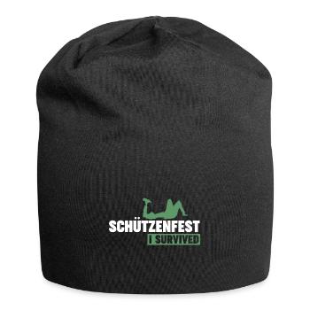 Schützenverein Schützenfest - Jersey-Beanie - Schwarz - Vorne
