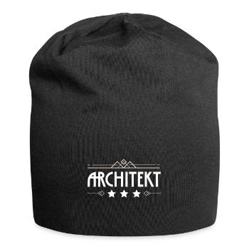 Architekt Beruf - Jersey-Beanie - Schwarz - Vorne