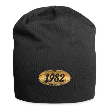 Métaux précieux 1982 - Bonnet en jersey - noir - Devant