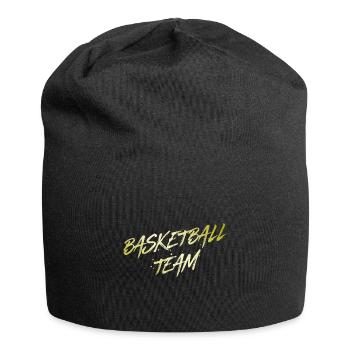 Équipe de basket-ball - Bonnet en jersey - noir - Devant