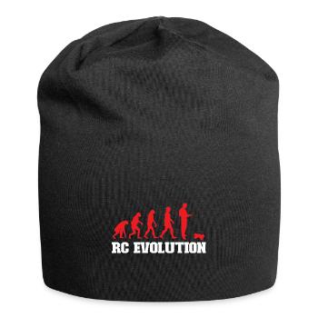RC Car Ferngesteuertes Auto - Jersey-Beanie - Schwarz - Vorne