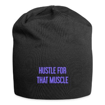 Hustle For That Muscle - Jersey-Beanie - Schwarz - Vorne