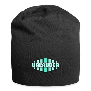 Profession Vacationer - Jersey Beanie - black - Front