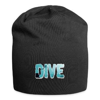 Taucher Tauchen - Jersey-Beanie - Schwarz - Vorne