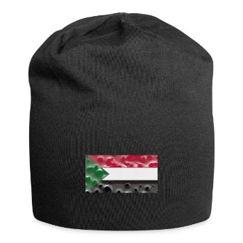 Sudan - Jersey-Beanie - Schwarz - Vorne