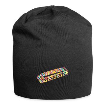 Harmonica Geometric - Jersey Beanie - black - Front