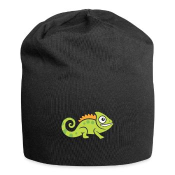 caméléon - Bonnet en jersey - noir - Devant