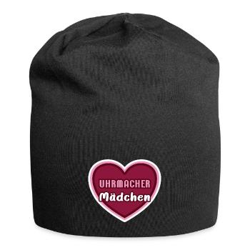 Uhrmacher Mädchen Girl Nachwuchs Kollegin Juwelier - Jersey-Beanie - Schwarz - Vorne