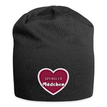 Spengler Mädchen Kind Spenglerin Azubi Spenglerei - Jersey-Beanie - Schwarz - Vorne