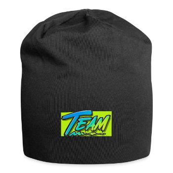 Team - Jersey-Beanie - Schwarz - Vorne