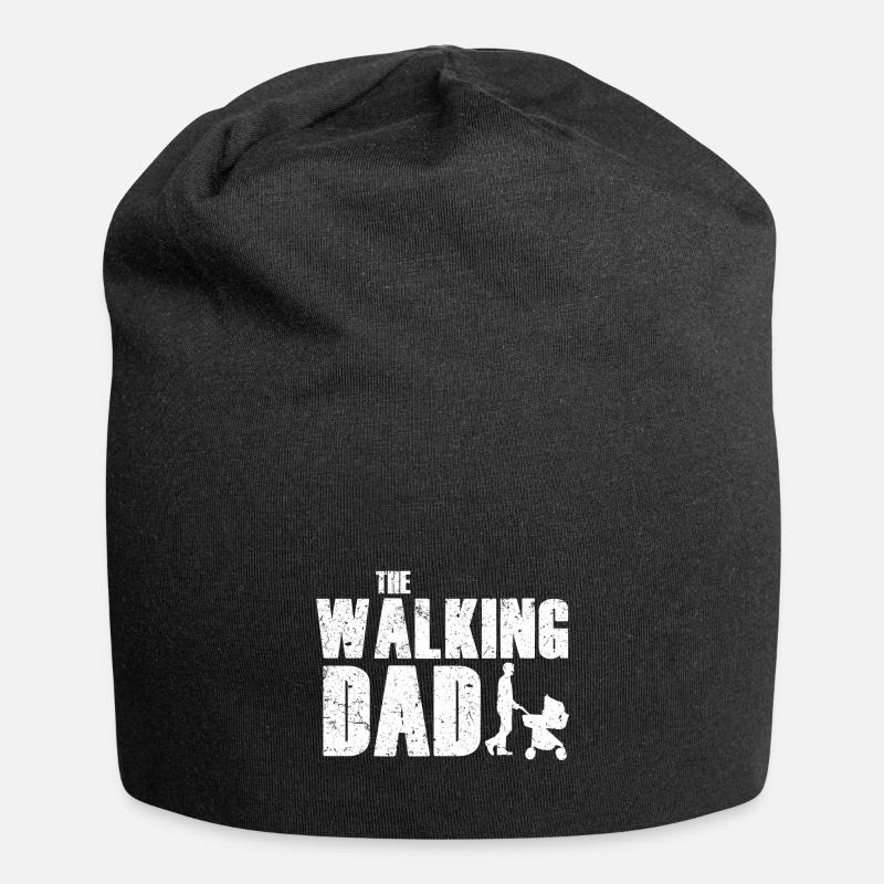 The Walking Dad (Hell) - Jersey-Beanie - Schwarz