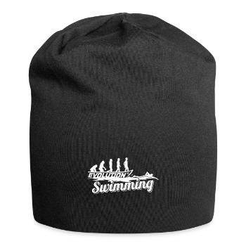 Evolution du nageur de la nageuse - Bonnet en jersey - noir - Devant