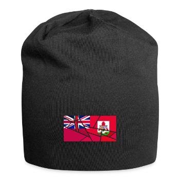 Bermuda - Jersey-Beanie - Schwarz - Vorne