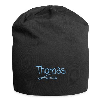 Thomas - Bonnet en jersey - noir - Devant