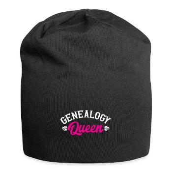 Généalogie Généalogie Généalogiste - Bonnet en jersey - noir - Devant