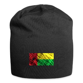 Cadeau pour Bissau - Bonnet en jersey - noir - Devant