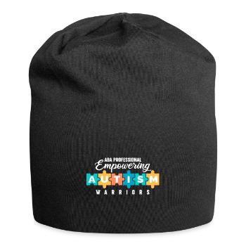 ABA-Therapeut Wertschätzung Autismus Stolz Sped BCBA - Jersey-Beanie - Schwarz - Vorne