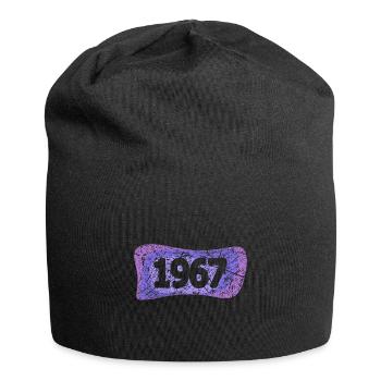 Réunion de classe 1967 - Bonnet en jersey - noir - Devant