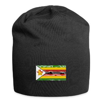 Zimbabwe - Bonnet en jersey - noir - Devant