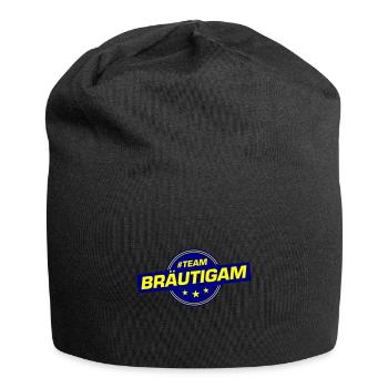Team Groom Wedding Party Wedding - Jersey Beanie - black - Front