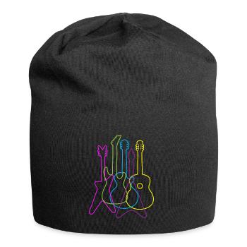 gitarre - Jersey-Beanie - Schwarz - Vorne