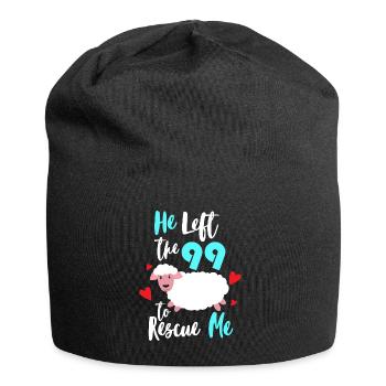 Jesus Christ Christian Religion Christianisme - Bonnet en jersey - noir - Devant
