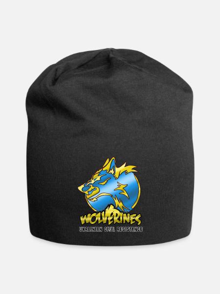 Wolverines - Ukrainian Civil Resistance - Jersey-Beanie - Schwarz