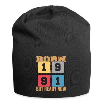 1991 Birthday Anniversary Limited Retro Edition - Jersey Beanie - black - Front