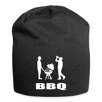 BBQ - Jersey-Beanie - Schwarz - Vorne
