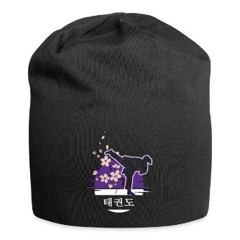 Tout Combat Girl Taekwondo Girl TKD Tae-Kwon-Do - Bonnet en jersey - noir - Devant