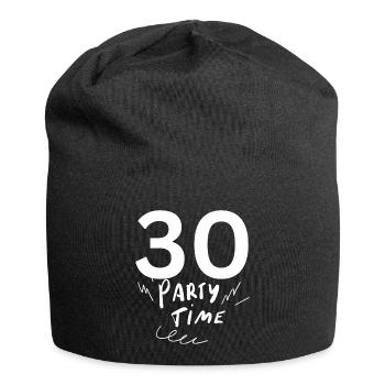 30 - Jersey Beanie - black - Front