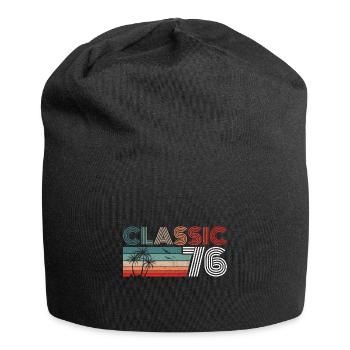 46 Year Old Birthday 2022 Classic 1976 46 Birthday - Jersey-Beanie - Schwarz - Vorne