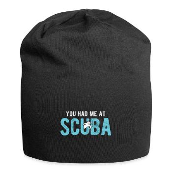 Apnoetaucher Freitaucher Taucher - Jersey-Beanie - Schwarz - Vorne