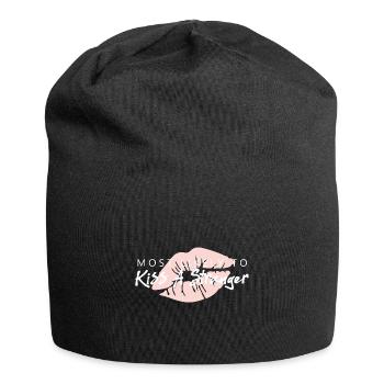Bachelorette Girls Night Out Bridesmaid Squad - Jersey Beanie - black - Front