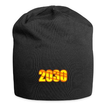 2030 - Bonnet en jersey - noir - Devant