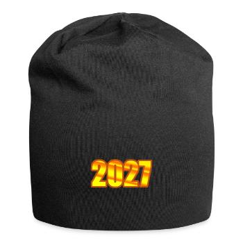 Année 2027 - Bonnet en jersey - noir - Devant