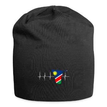 Namibia Afrika Shirt Geschenkidee - Jersey-Beanie - Schwarz - Vorne