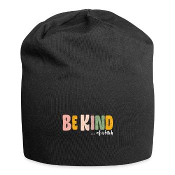be kind of a ... - Jersey-Beanie - Schwarz - Vorne