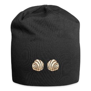 Concha Hispanic Mexican Pan Dulce - Jersey Beanie - black - Front