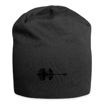 forest, guitar mirrored - Jersey Beanie - black - Front