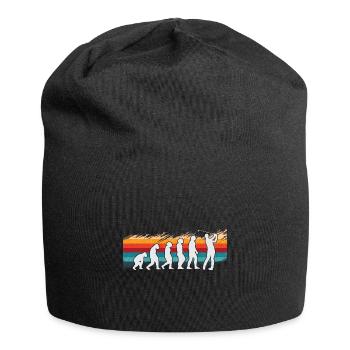 Golf Evolution From Monkey To Men BBall Lovers - Jersey-Beanie - Schwarz - Vorne