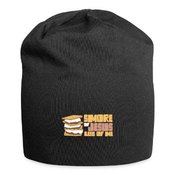 Campeur religieux Smore de Jésus Moins de - Bonnet en jersey - noir - Devant