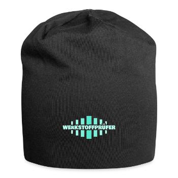 Occupation: Materials tester - Jersey Beanie - black - Front
